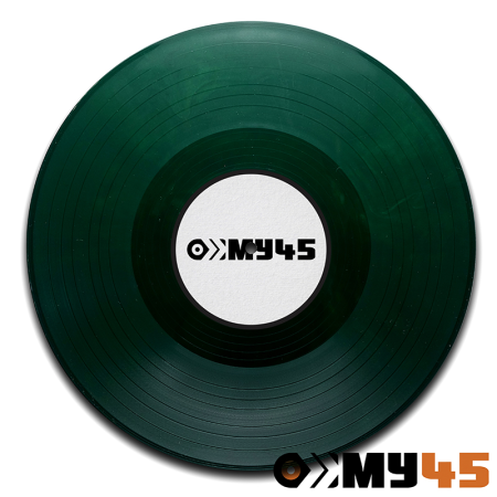 7" Vinyl dark green opaque (ca. 42g)