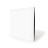 12" Discobag 300 g/m² weiß ohne Mittellöcher unbedruckt