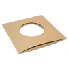 7" Kraftpack paperbag brown 120 g/m² with centerholes