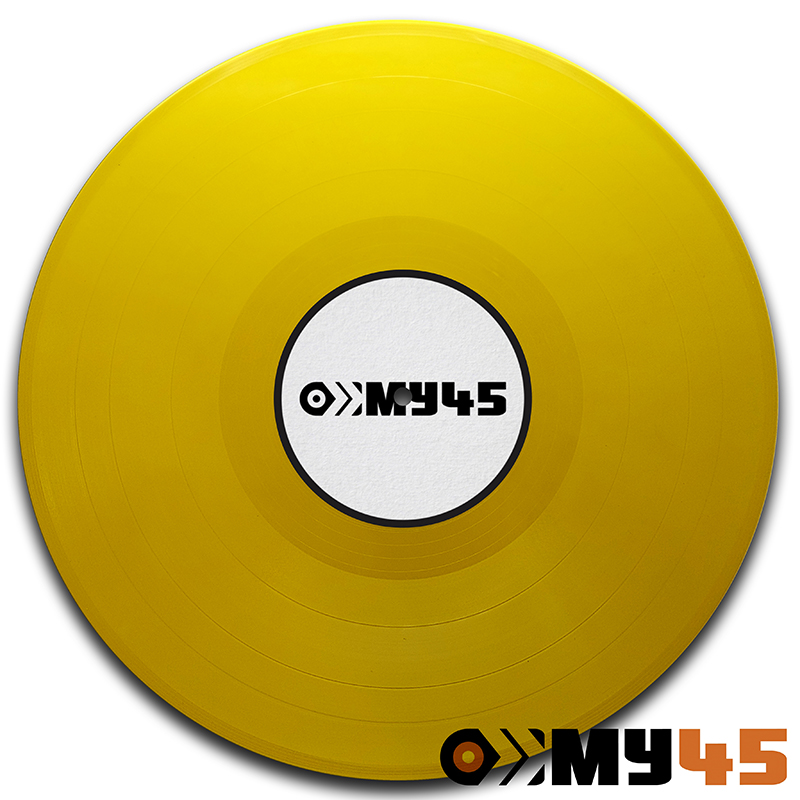12 Vinyl yellow opaque