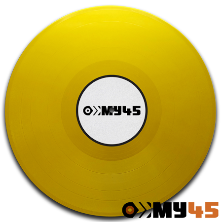 12" Vinyl gelb deckend