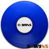 12" Vinyl azure blue opaque